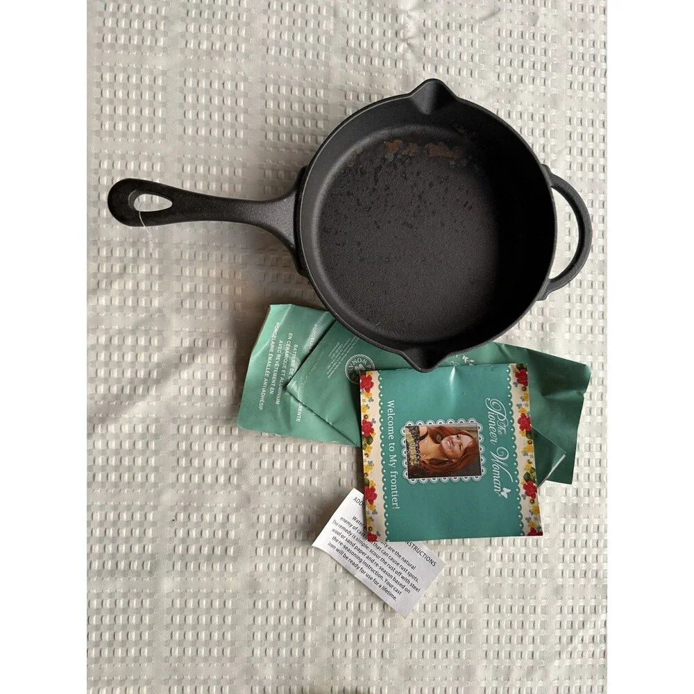 The Pioneer Woman Cast Iron Pan (To Restore / Cure)
